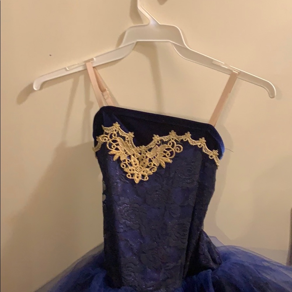 Girls Dress Blue